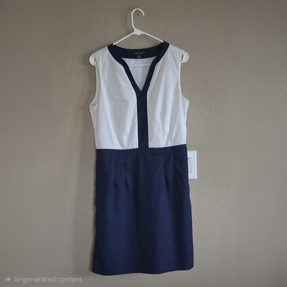 Tommy Hilfiger Colorblock Sheath Dress – Size 12
